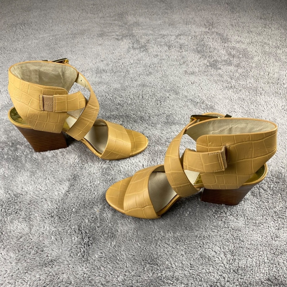 Michael Kors High Heel Sandals Womens 6M Brown
